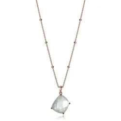 Viceroy Kette mit Einhänger Charming bronze necklace with mother-of-pearl Elegant