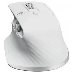 Logitech MX Master 3S - Funk Maus - hellgrau Funk-Trackball grau
