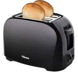 Tristar BR-1025 Toaster mit Brötchenaufsatz Schwarz 800 W
