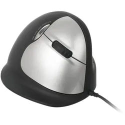 R-GO Tools R-GO Tools RGOHELA Ergonomische Maus USB Größe: L Optisch Schwarz, S Mäuse schwarz|silberfarben