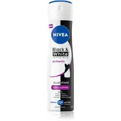 NIVEA Black & White Authentic Antitranspirant-Spray 72h 150 ml