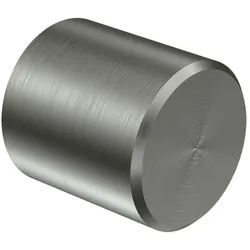 ENDSTÜCKE FÜR GARDINENSTANGEN 20 mm Ø, Santo Edelstahl-Optik, Packung 2 Stück