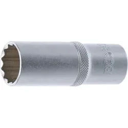 BGS Steckschlüssel-Einsatz Zwölfkant, tief 9360, Antrieb Innenvierkant 12,5 mm (1/2"), SW 21 mm