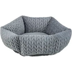 TRIXIE Bett Livia, Ø 50 cm, grau