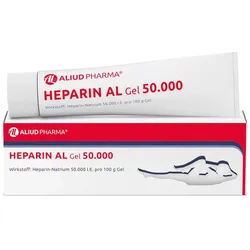Heparin AL Gel 50.000 bei Prellungen oder Blutergüssen