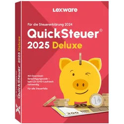 Lexware QuickSteuer Deluxe 2025 Software