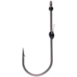 Zeck Fishing Wurmhaken Zeck BA Rushka Haken, (Packung, 4-St) silberfarben 1/0
