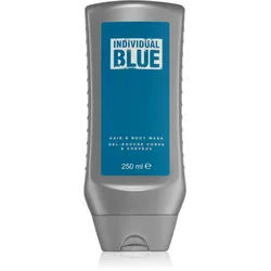 Avon Individual Blue parfümiertes Duschgel 2 in 1 für Herren 250 ml