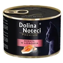 Dolina Noteci Premium Nasses Katzenfutter reich an Lachs 185g