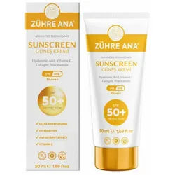 Zühre Ana | Sonnenschutzmittel Spf 50+ Uva/Uvb 50 ml