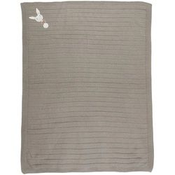 Avelia Schmusedecke , Braun , Textil , Hase , 80x100 cm , Gots, Oeko-Tex® Standard 100 , pflegeleicht , Schlafen, Kuscheln & Schlafen, Schmusedecken