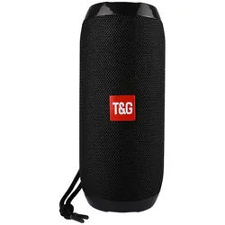 ZEUOPQ Portabler Bluetooth-Lautsprecher Schwarz Bluetooth-Lautsprecher (wasserdicht und staubdicht 6-Std.-Akku, Stereo-Sound)