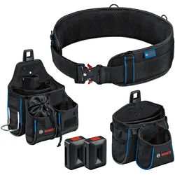 Bosch Werkzeugtasche Werkzeug-Set: je 1x Gürtel 108, GWT 2, GWT 4, 2x ProClick Holder - 1600A0265R