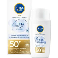 NIVEA NIVEA SUN UV Gesicht Triple Protect Ultraleichtes Fluid Sonnenschutz 40 ml