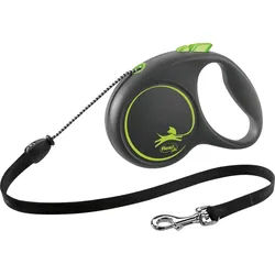 flexi BLACK DESIGN, Seil, M: 5 m, grün