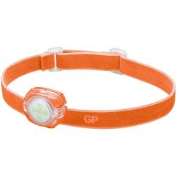 Stirnlampe GP CH31 40lumen inkl. 2x CR2025 Lithium Knopfzellen Orange