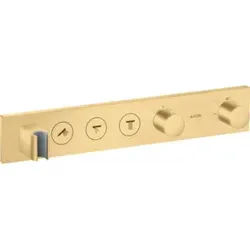 hansgrohe Fertigmontageset Axor Select UP-Thermostat., 3 Verbr., brush. gol opt