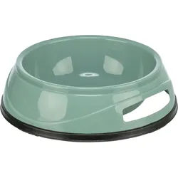 TRIXIE Napf, schwer, Kunststoff / Gummiboden, 0,75 l / Ø 16 cm