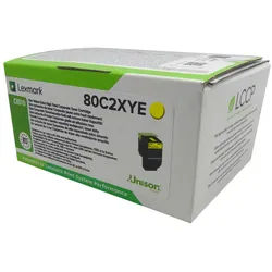 Original Lexmark Toner 80C2XYE 802XYE gelb für CX510 oV