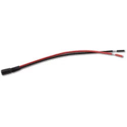 HIGHSIDER Kondensator 100 μF, mit Kabel, schwarz-rot