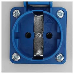 Doktorvolt Stromverteiler eXT 32A 16A 4x230V Baustromverteiler Wandverteiler Steckdosenverteiler 6-fach, ausgestattet mit Mennekes-Steckdosen