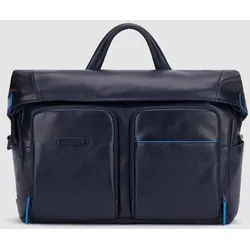 Piquadro Blue Square Revamp Fahrrad Laptopkuriertasche 14" Laptop-Fach Nachtblau