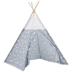Spielzelt Star in Grau Ø ca. 120cm