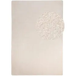 Steffensmeier Teppich Ibiza 80/150 cm , Creme , Textil , Rechteckig , 80x150 cm , für Fußbodenheizung geeignet, antistatisch, pflegeleicht, in verschiedenen Größen erhältlich , Teppiche und Böden, Teppiche