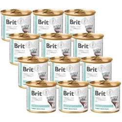 Brit gf Tiernahrung Katze Struvite 12x200g