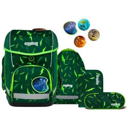 ergobag cubo LUMI Editon 5-teiliges Schulrucksack-Set 2025 Bärtastisch