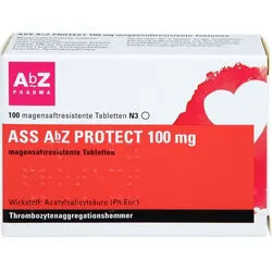 ASS AbZ PROTECT 100 mg magensaftresist.Tabl. 100 St.