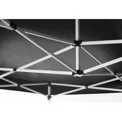 FC-Moto 2.0 3 x 3 m Stahl Zelt, schwarz