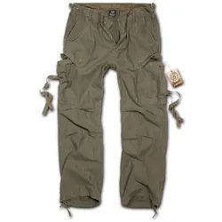 Brandit Bikerjeans M-65 Vintage Hose grau 5XL