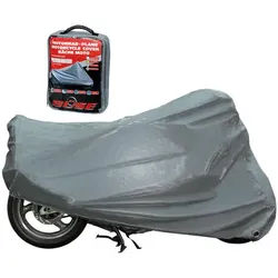 Büse Motorrad Abdeckplane Outdoor, silber, Größe 2XL