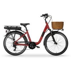 MBM Elektro-Citybike RHEA 26 Zoll, red