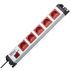 Kopp 227720019 POWERversal 5-fach, mit Geräteschutz-Überspannungsfilter