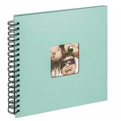 Walther Fotoalbum SA-108-A Spiralalbum Fun 26x25cm mintgrün