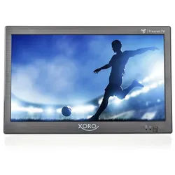 Xoro PTL 1050 V2 Tragbarer Fernseher mit Akku und 6 Monate freenet TV Portabler Monitor (1024x600 px, HD, LCD, HD Triple-Tuner, integrierter DVD-Player und 6 Monate freenet TV)