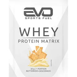 EVO Whey Protein Matrix Butterkeks Pulver 30 g