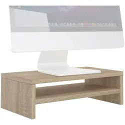 CARO-Möbel Monitorständer Subida , Sonoma Eiche , Holzwerkstoff, Holzwerkstoff , Mode , 42x13x23 cm , Arbeitszimmer, Schreibtische