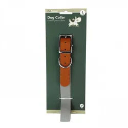 mitienda Hunde-Halsband Hundehalsband Deluxe Grau L
