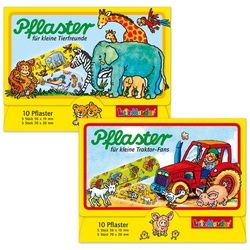 Pflasterbriefchen-Set Zootiere/Traktor In Bunt