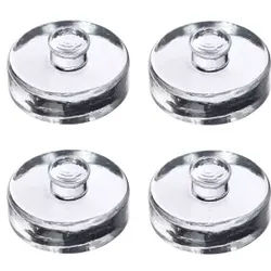 WESTMARK Fermentiergewichte, 4-teilig, Gewichte aus massivem Glas und einem fassendem Knauf für die einfache Handhabung, 1 Set = 4 Gewichte, Ø 7 cm