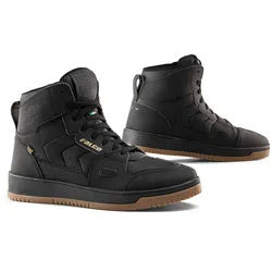 Falco Harlem Damen Motorrad Schuhe Motorradstiefel Atmungsaktiv absorbierend schwarz 41 EU