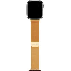 DECODED Smartwatch-Armband Milanaise Traction Strap Black 38/40/41/42mm goldfarben
