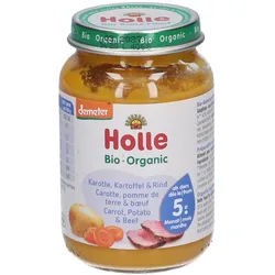 Holle Bio Karotte, Kartoffel & Rind