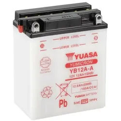 YUASA YB12A-A Batterie ohne Säurepack