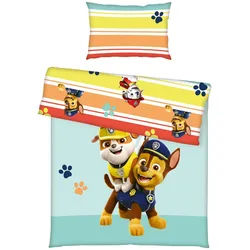 Herding Babybettwäsche PAW Patrol , Multicolor , Textil , 100x135 cm , Oeko-Tex® Made IN Green , pflegeleicht, hautfreundlich, schadstoffgeprüft, bio , Schlafen, Babybettausstattung, Babybettwäsche