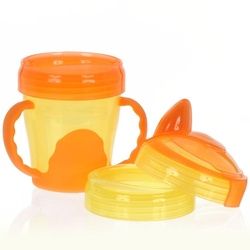 Vital Baby - Mein erster 3-Stufen Trinklernbecher Becher 1 St orange