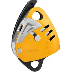 PETZL - Abseilgerät mit Umlenkrolle und Rücklaufsperre - bis zu 250 kg Last - Maestro S